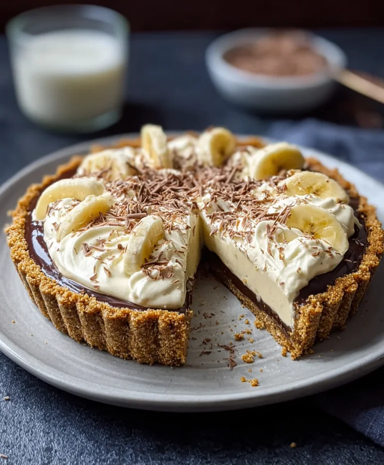 Best Banoffee Pie Recipe-Easy Delicious Dessert