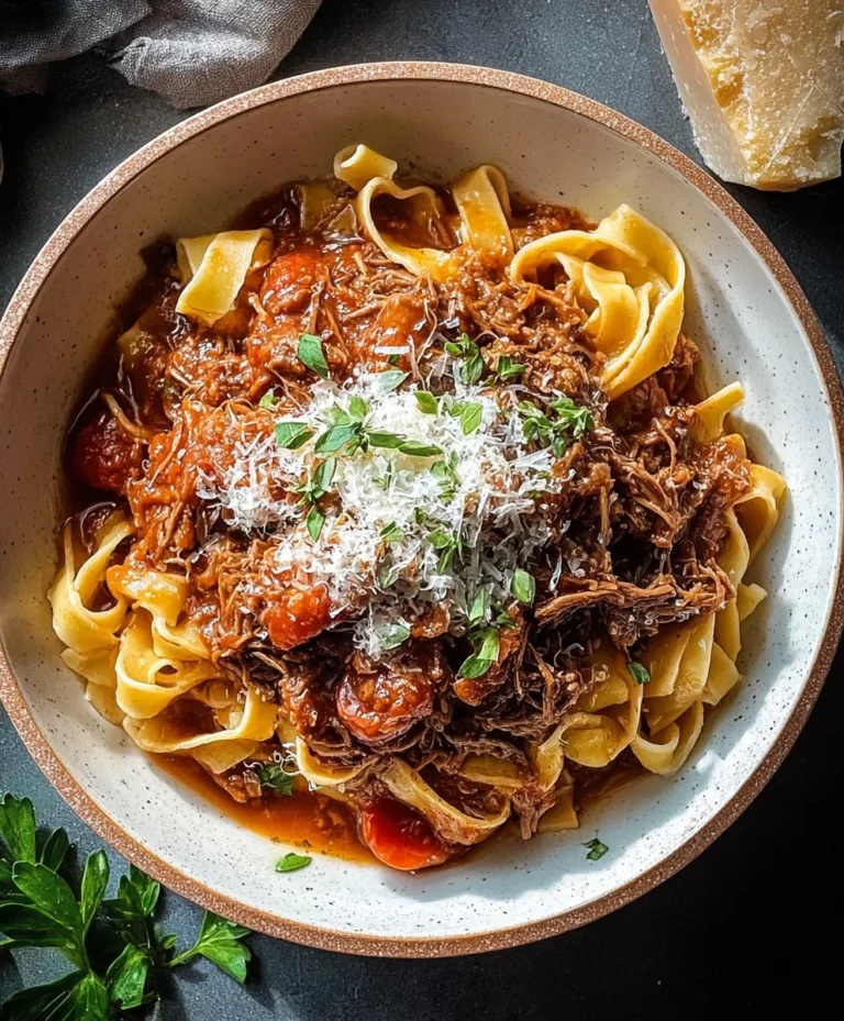 Easy Slow Cooker Beef Ragu – Flavorful & Simple