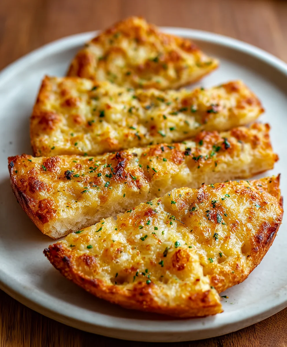 Quick Air Fryer Tortilla Garlic Bread Recipe