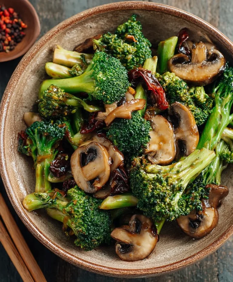 Quick Broccoli Mushroom Beef Stir Fry – Easy Dinner