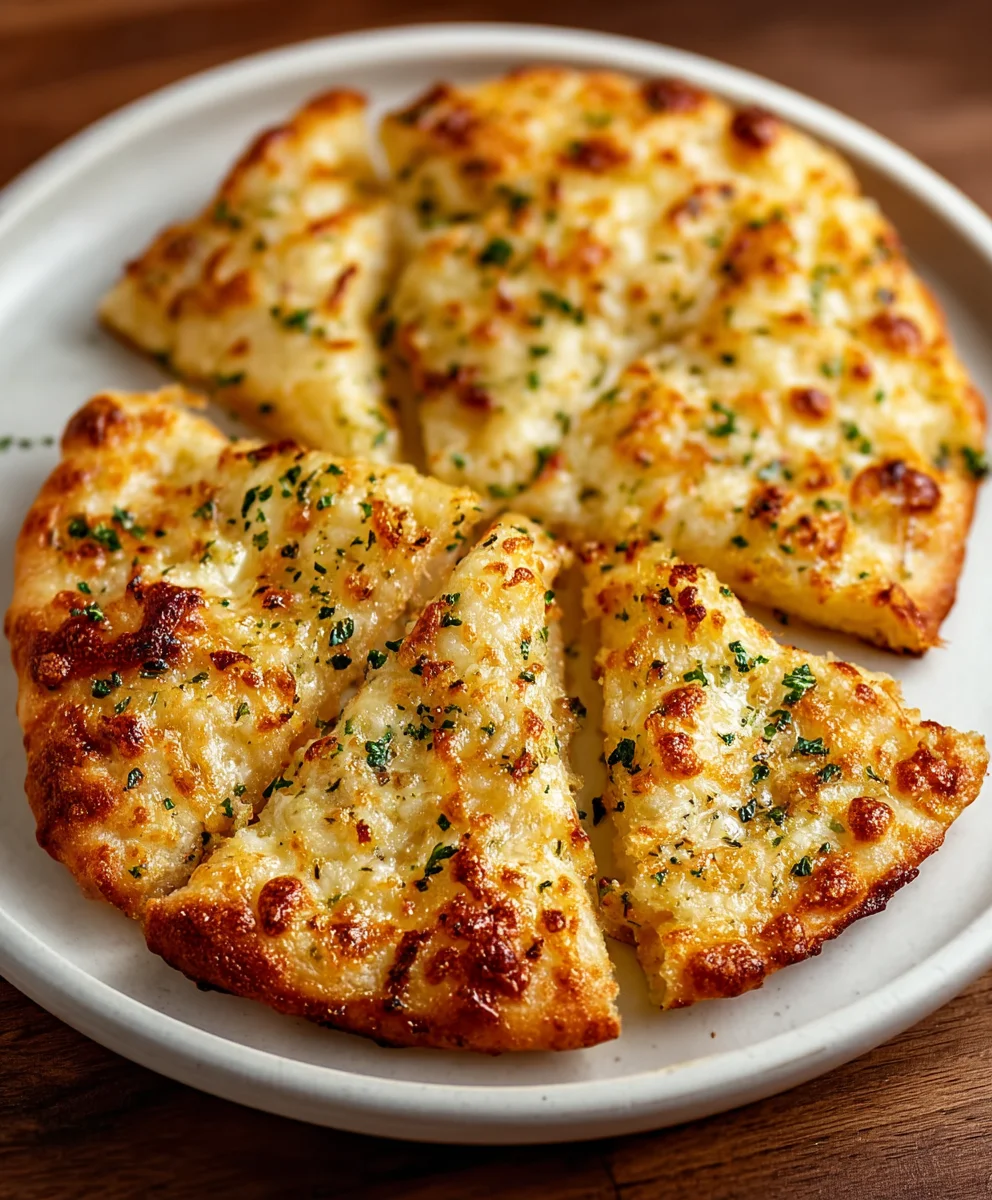 Quick Air Fryer Tortilla Garlic Bread Recipe