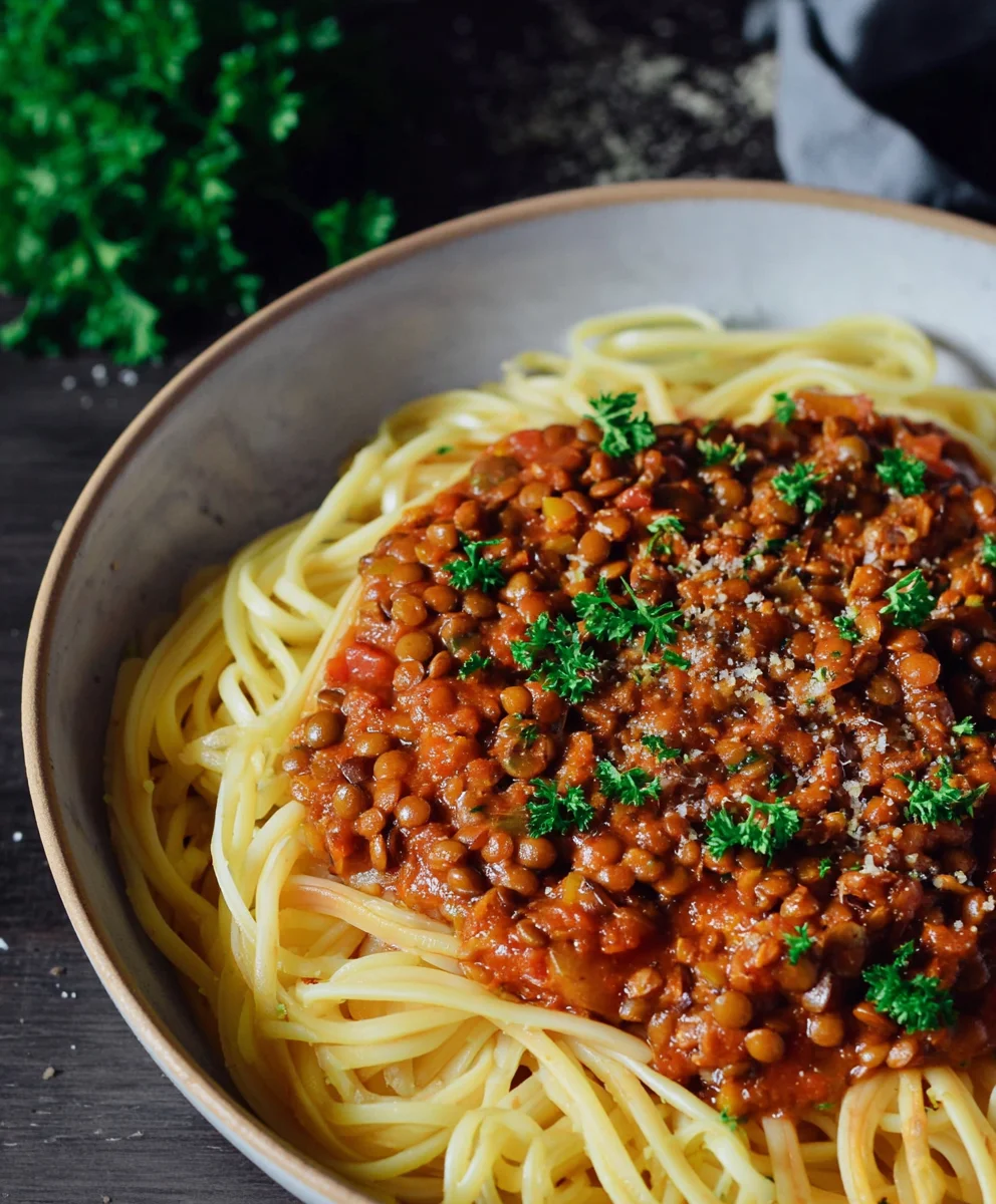 Hearty Vegan Bolognese - Rich Plant-Based Comfort Food