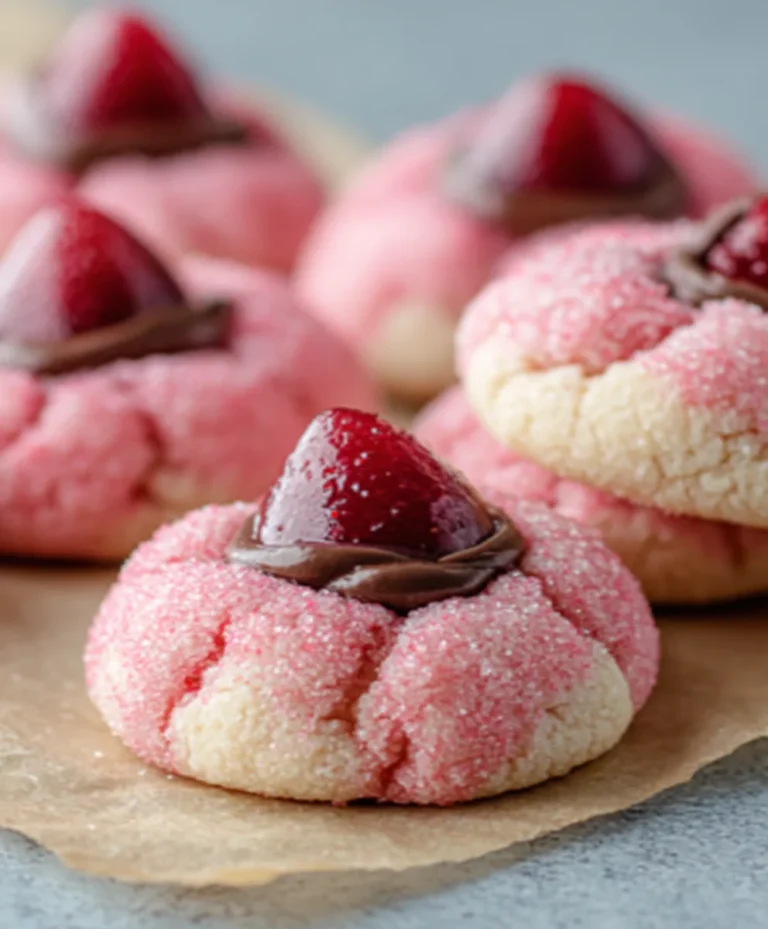 Strawberry Kiss Cookies – Easy & Delicious Recipe