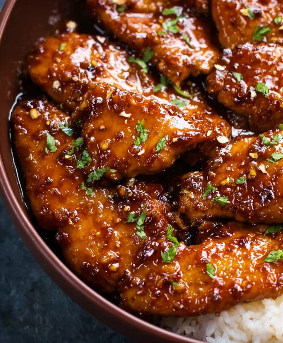 Honey Garlic Chicken or Beef Stir Fry Recipe