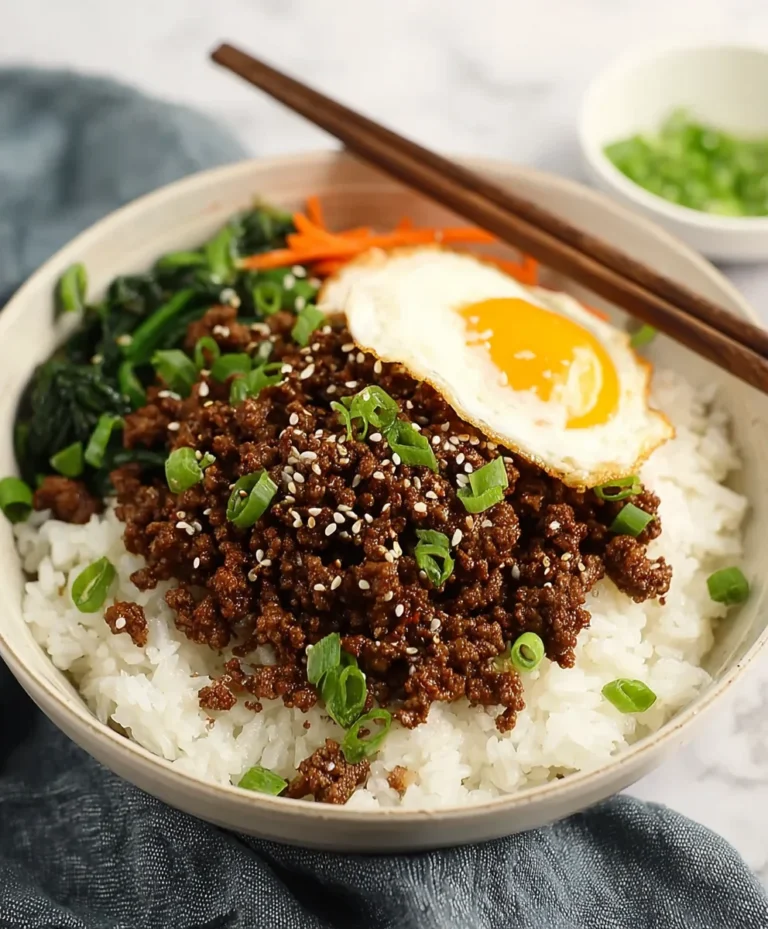 Quick Korean Beef Bowl- Easy 25-Minute Meal