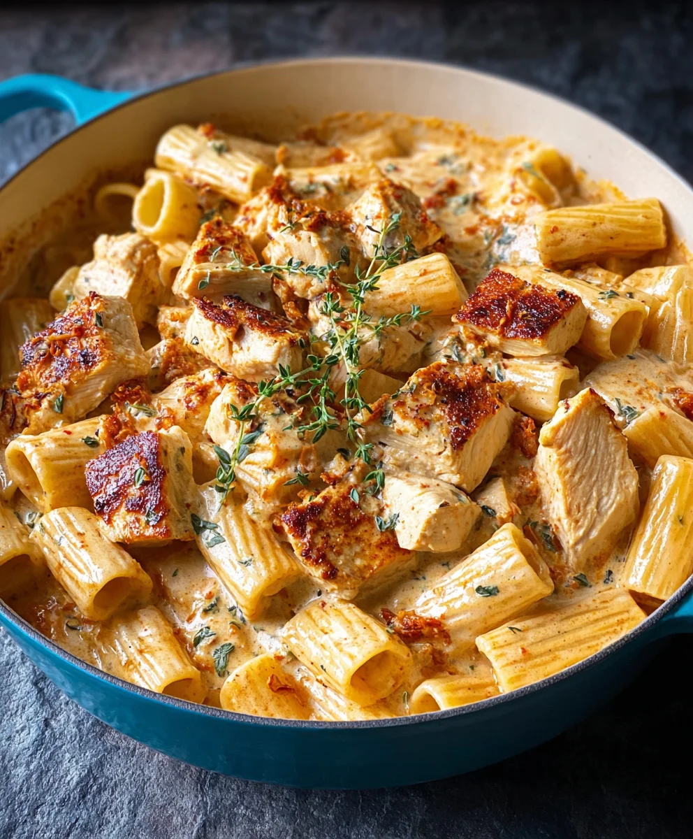 Easy Creamy Tuscan Chicken Pasta Recipe