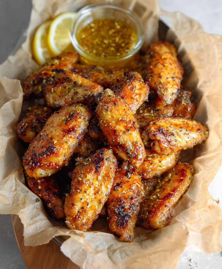 Honey Lemon Pepper Wings – Zesty Flavor Burst