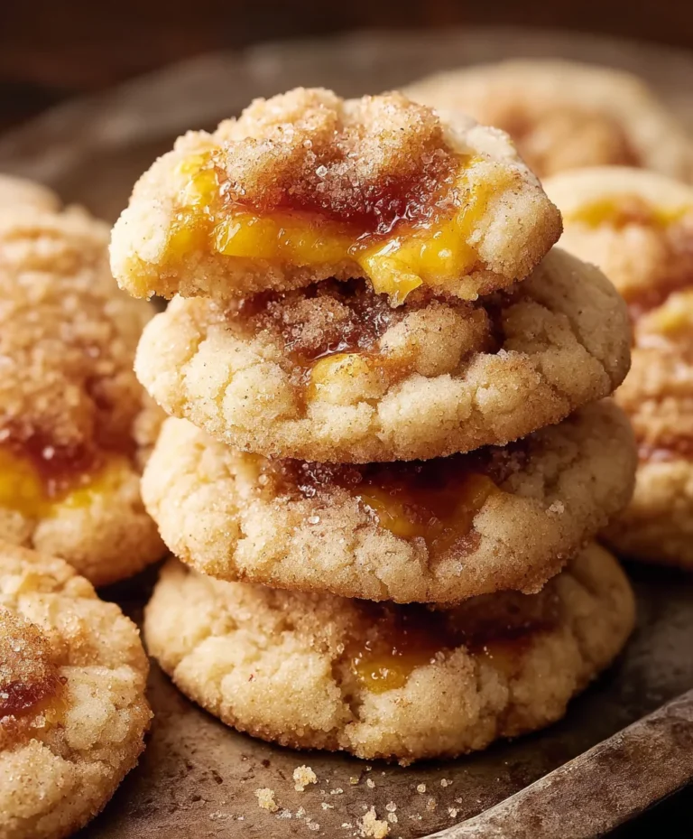 Easy Peach Cobbler Cookies – Best Dessert Ever