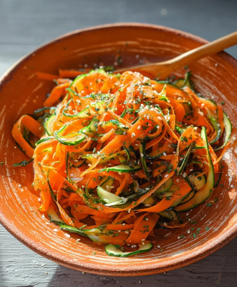 Refreshing Cucumber Carrot Salad Recipe – Easy & Healthy