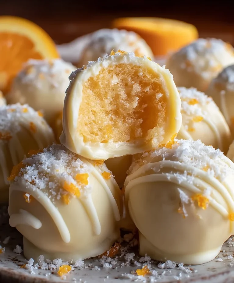 White Chocolate Orange Bliss – Decadent Treat