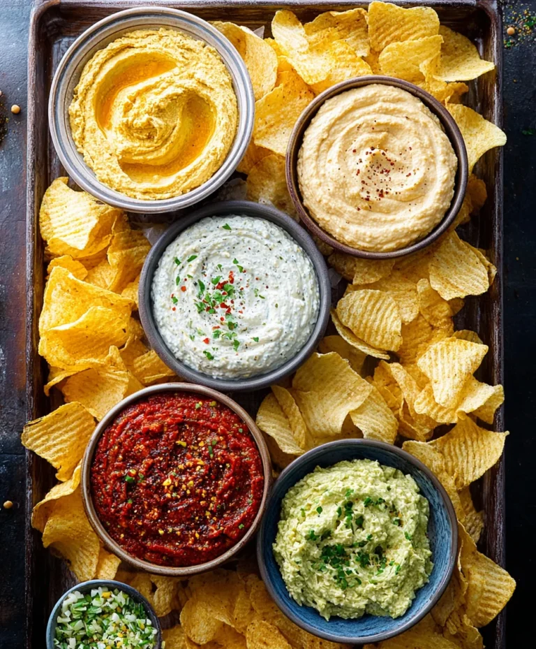 Ultimate Chips and Dip Platter Recipe-Easy & Delicious