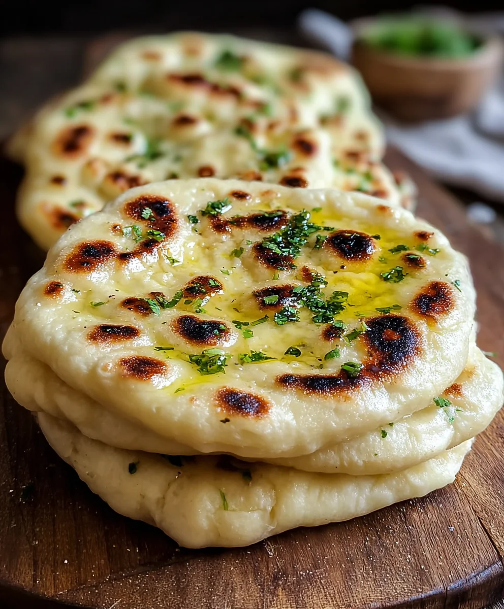 Easy Homemade Naan Bread Recipe-Soft & Chewy