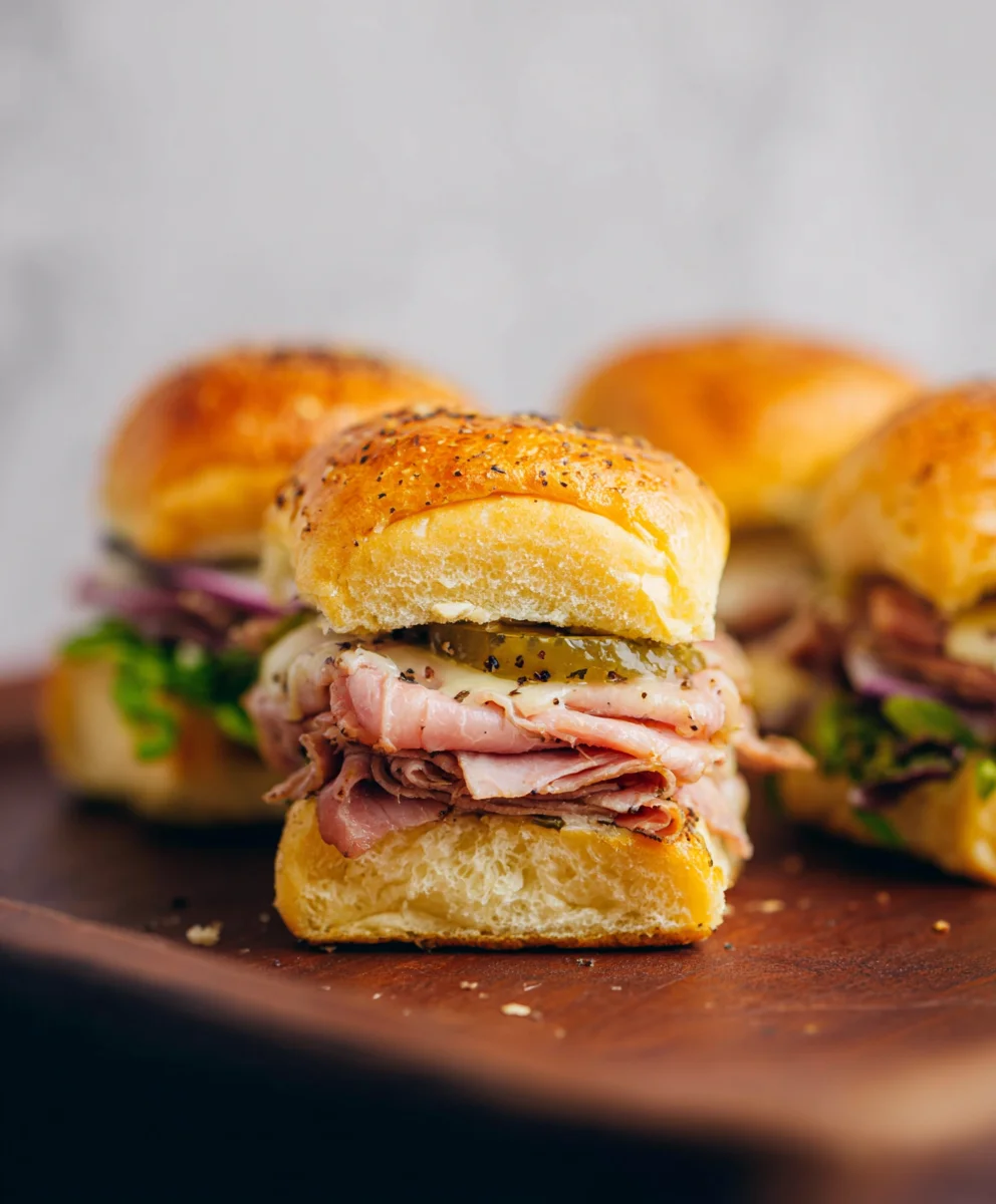 Easy Cuban Beef Sliders- Flavorful Mini Sandwiches