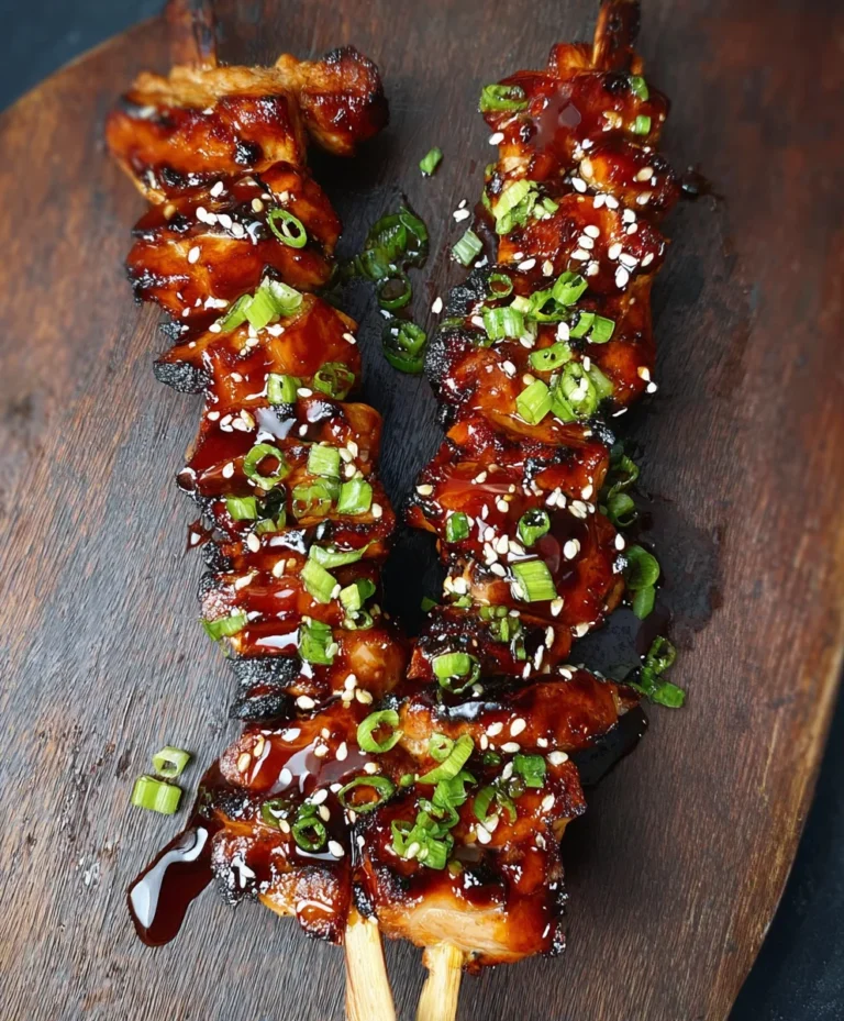 Teriyaki Beef Skewers- Easy Grilling Delight