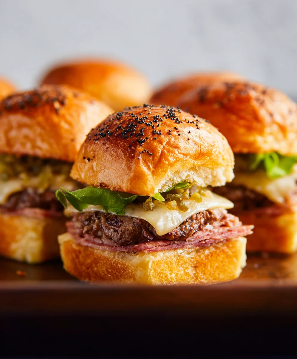 Easy Cuban Beef Sliders- Flavorful Mini Sandwiches