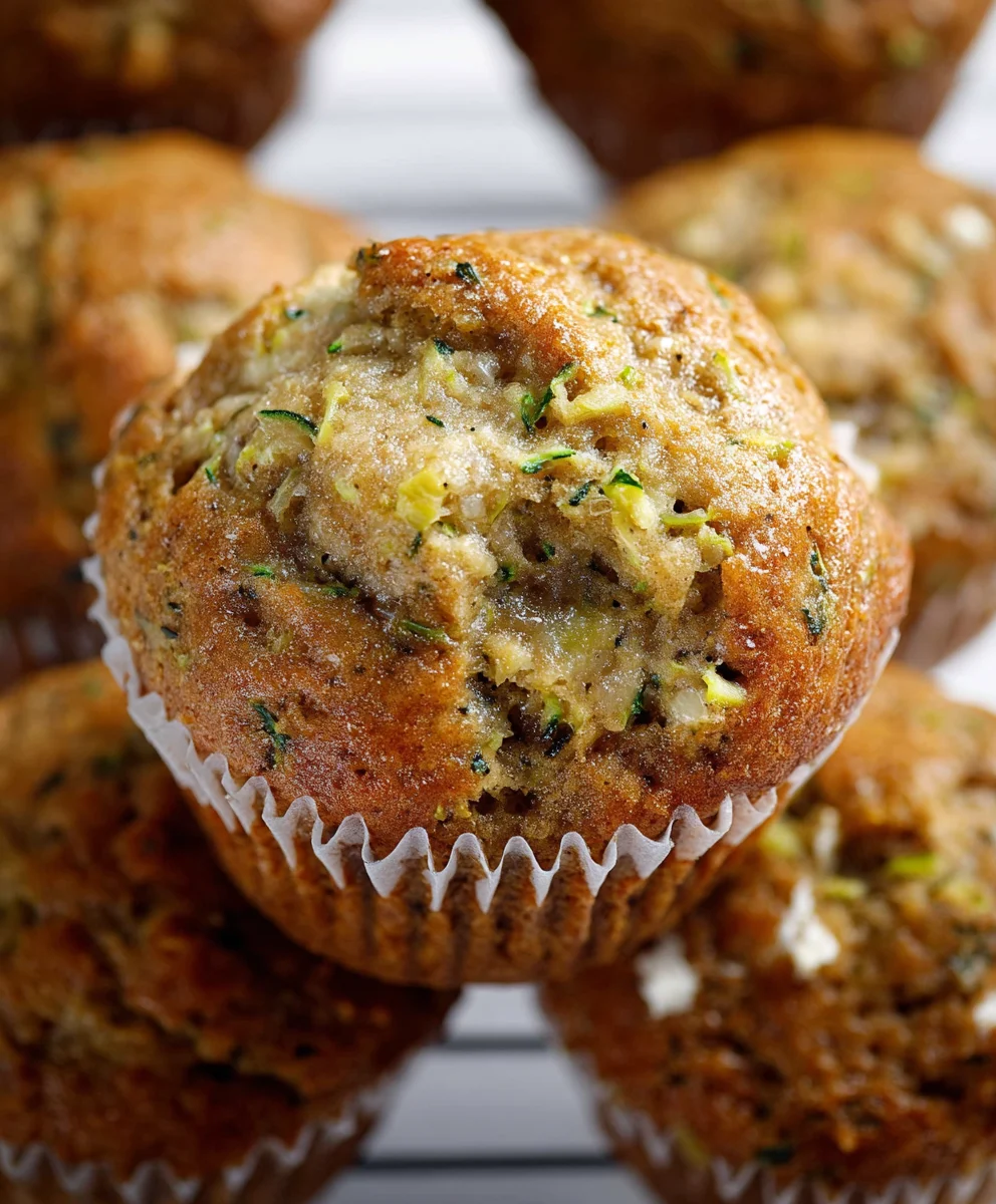 Moist Banana Zucchini Muffins - Easy & Delicious Recipe