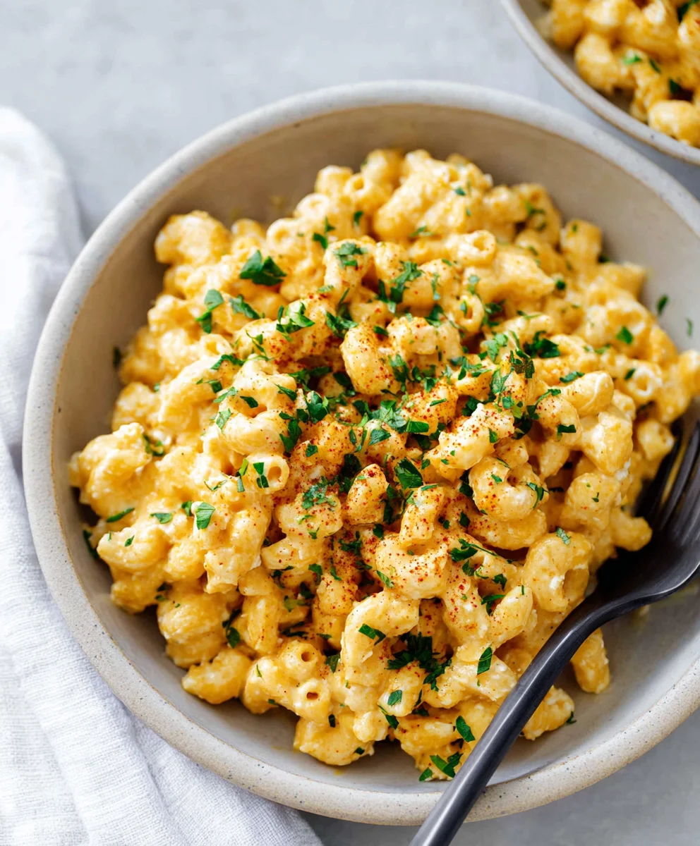 High Protein Cottage Cheese Mac and Cheese Recipe