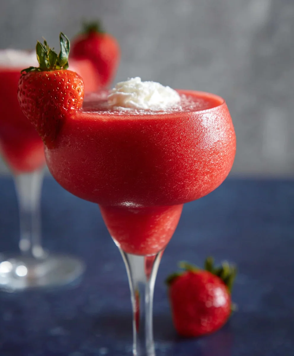 Refreshing Strawberry Daiquiri Recipe - Deliciously Sweet and Fruity