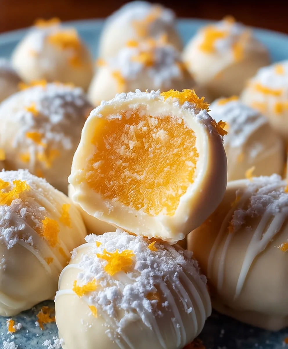 White Chocolate Orange Bliss - Decadent Treat