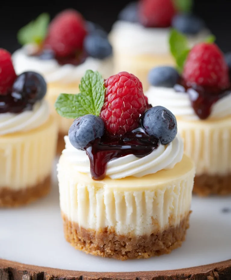 Best Mini Cheesecake Recipe-Easy & Delicious Treat