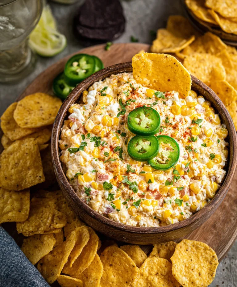 Spicy Crockpot Jalapeno Corn Dip Recipe – Easy & Cheesy