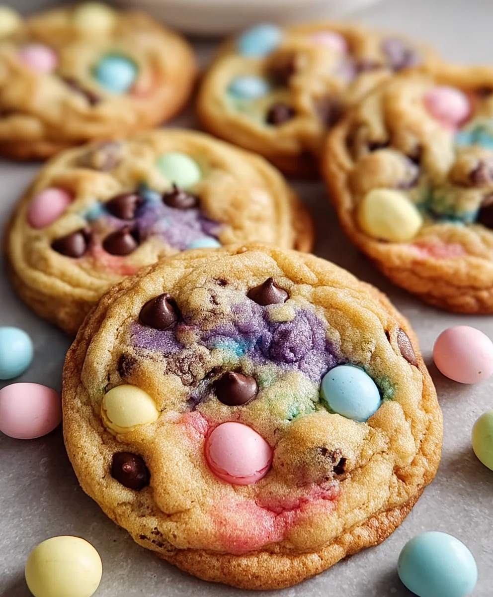 Easter Chocolate Chip Cookies - Delicious Springtime Treat