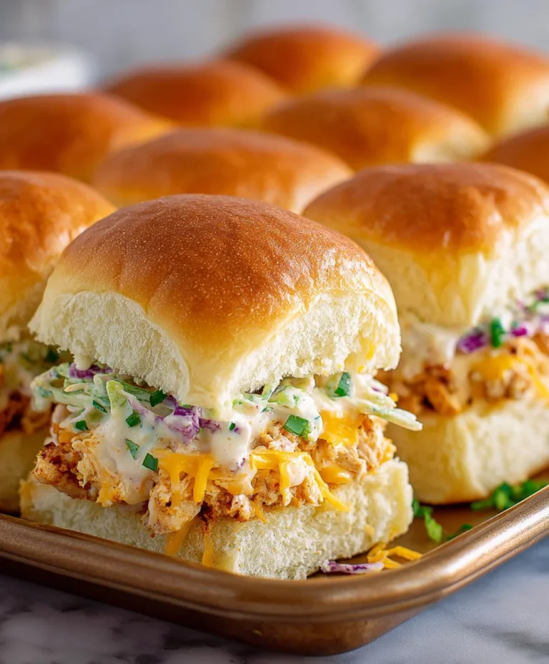 Crack Chicken Sliders Hawaiian Rolls Recipe