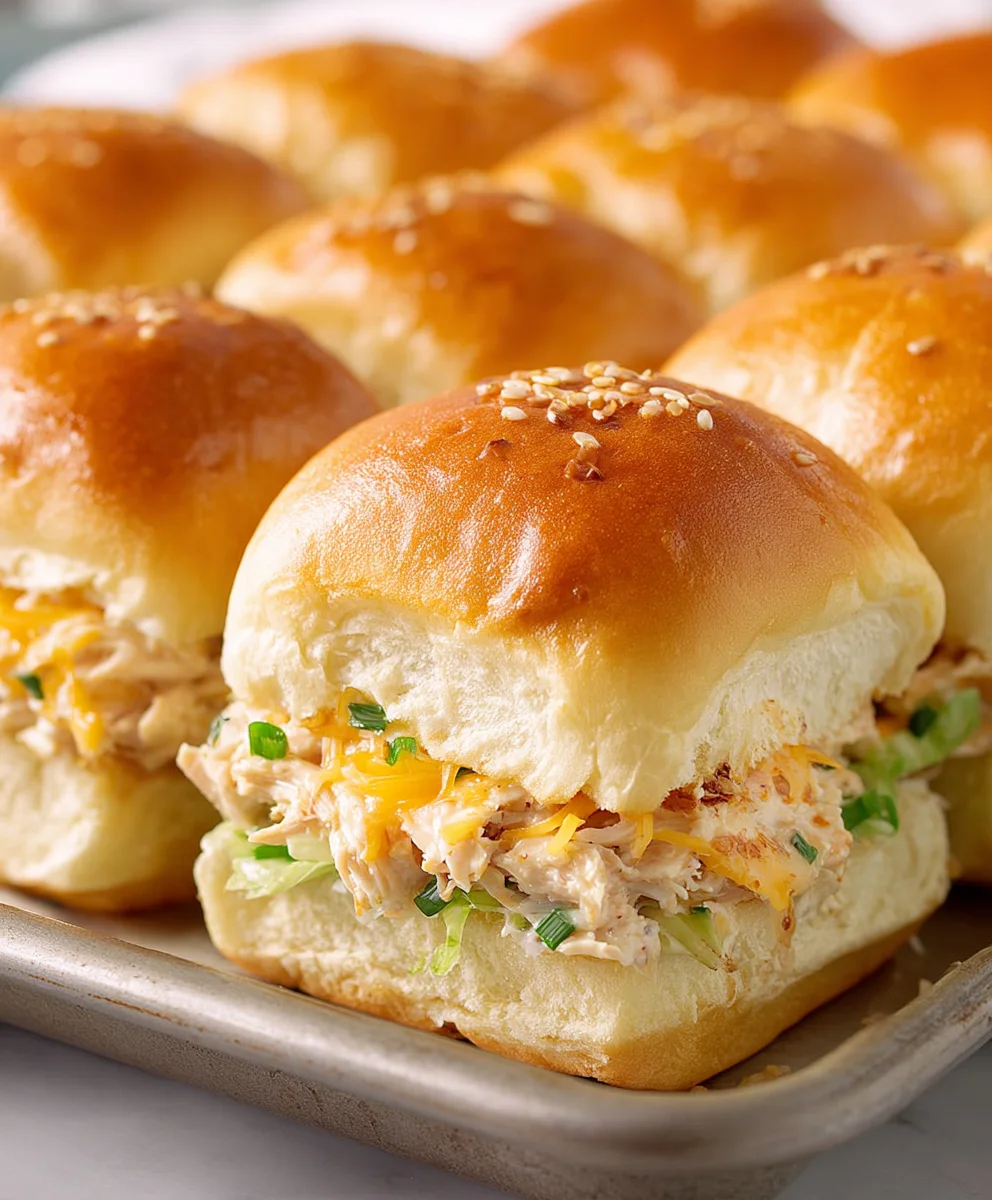 Crack Chicken Sliders Hawaiian Rolls Recipe