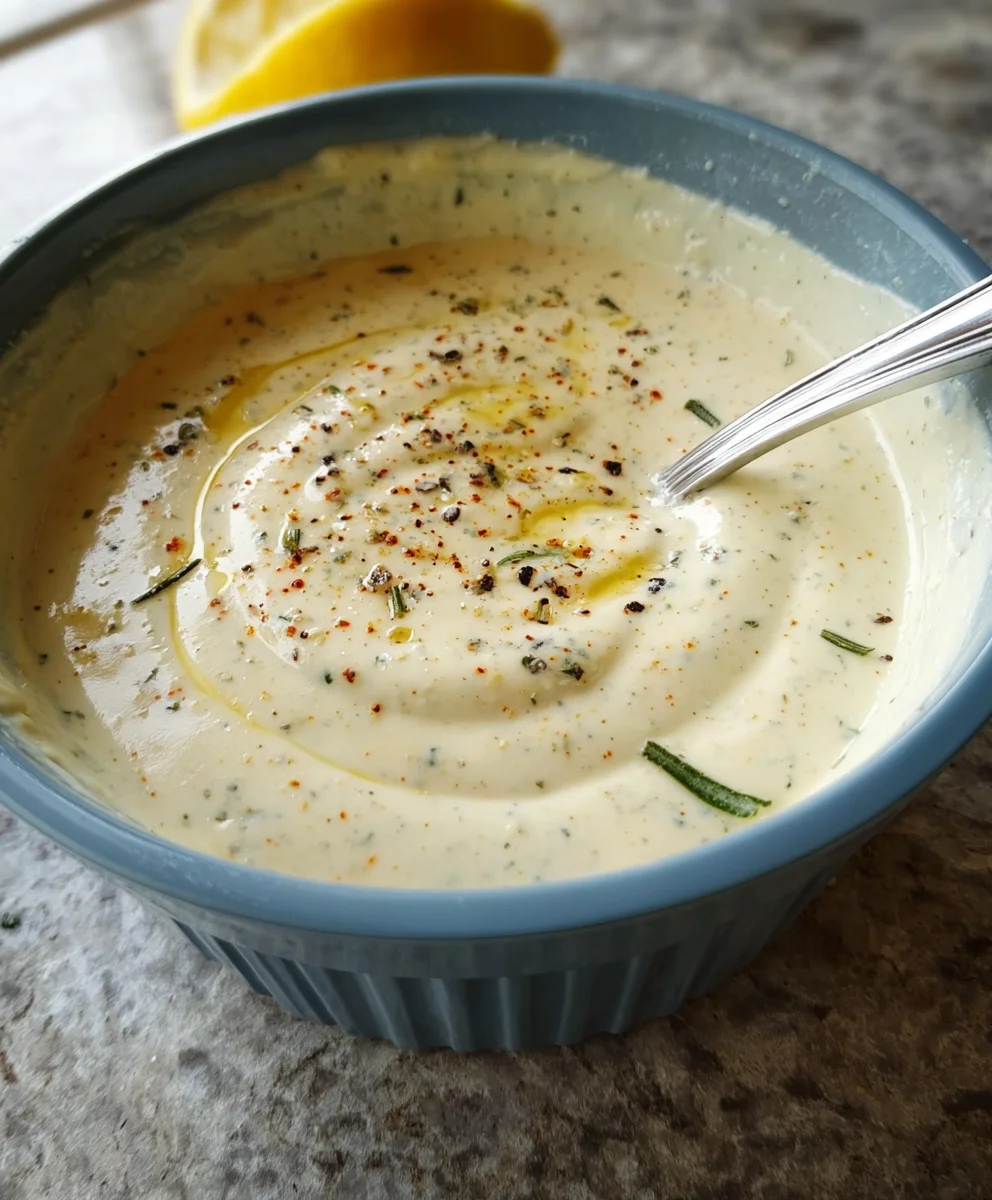 Easy Garlic Aioli Sauce - Creamy & Delicious