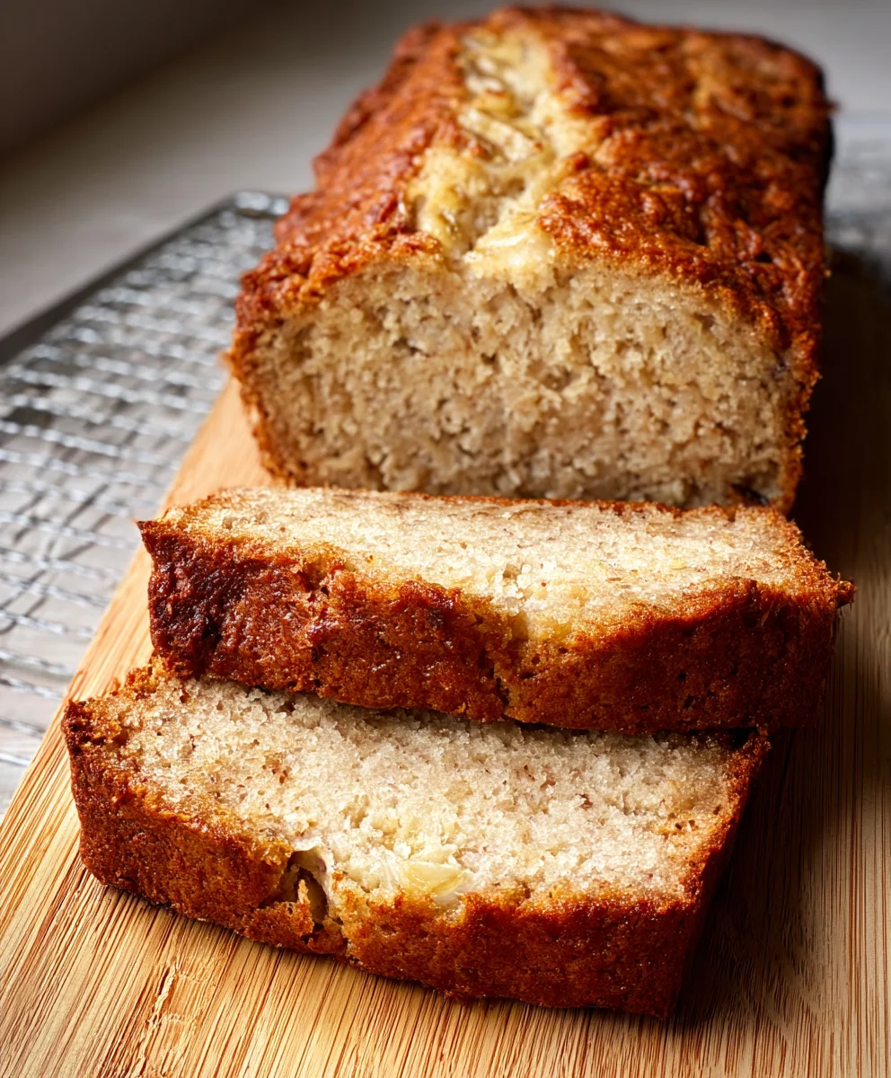 Moist Cottage Cheese Banana Bread Recipe