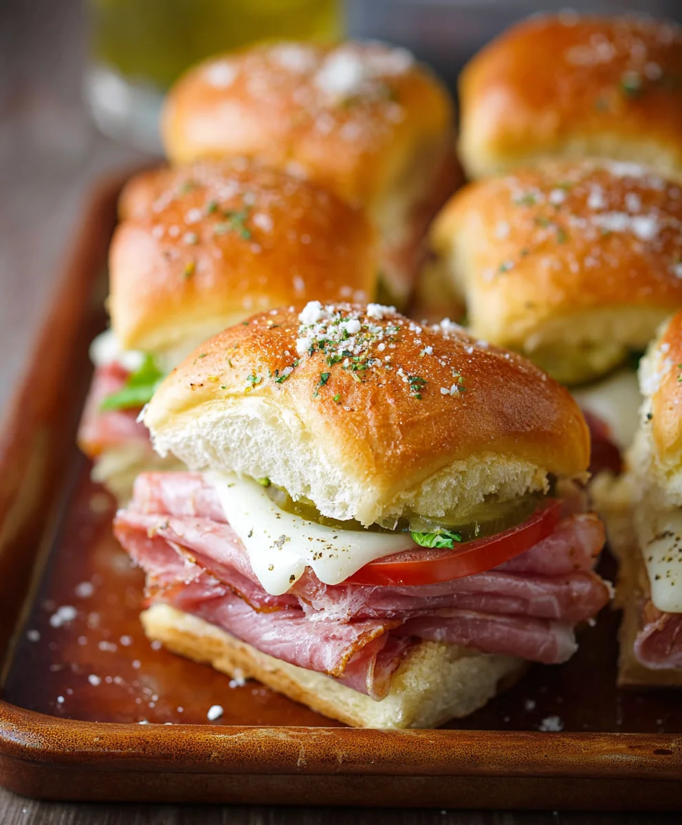 Spicy Beef Sub Sliders-Perfect Party Appetizer