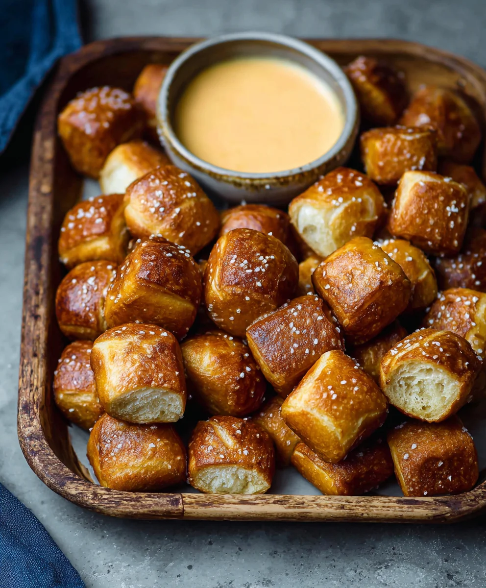 Easy Homemade Soft Pretzel Bites - Best Snack Recipe