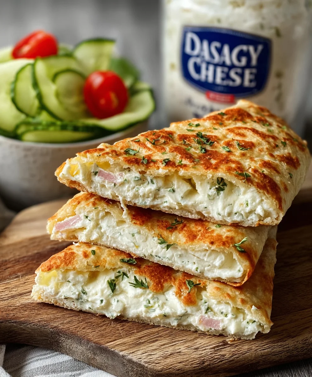 Easy Cottage Cheese Flatbread Quick Recipe
