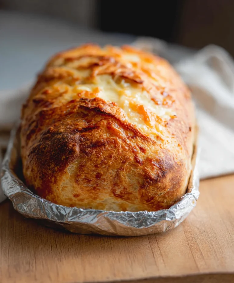 Easy Sourdough Cheese Bread Recipe – Flavorful & Cheesy
