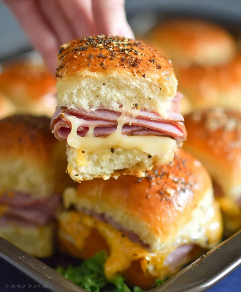 Beef Beef Ham Cheese Sliders – Easy & Delicious Recipe