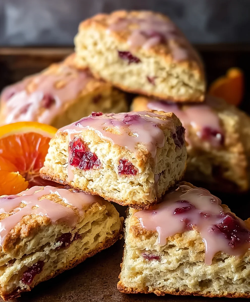 Blood Orange Scones-Zesty & Sweet Tea Time Treat