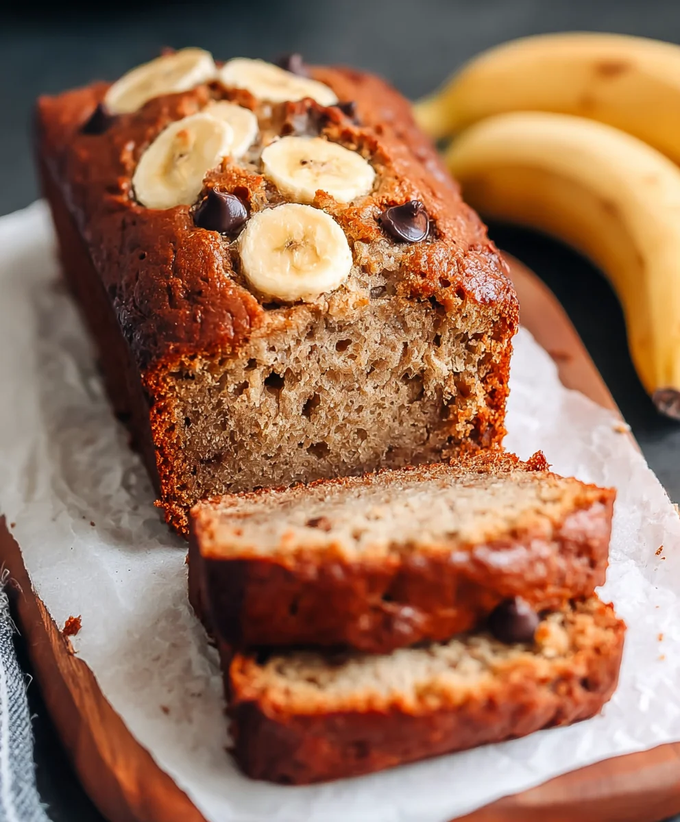 Greek Yogurt Banana Bread-Moist & Easy Recipe