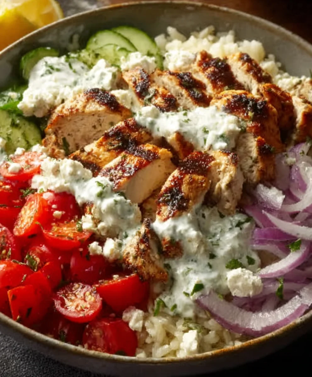 Greek Chicken Bowls- Easy & Flavorful Meal Prep