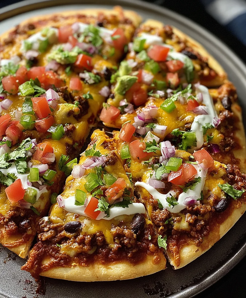 Easy Homemade Mexican Pizza Recipe-Delicious & Quick