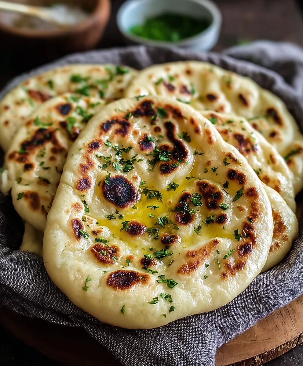 Easy Homemade Naan Bread Recipe-Soft & Chewy
