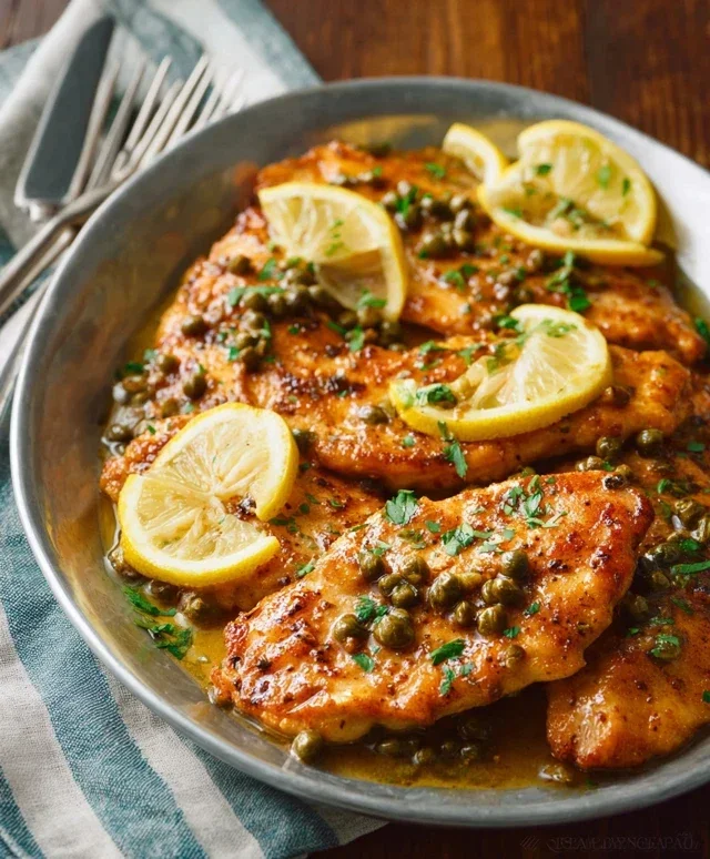 Lemon Chicken Piccata