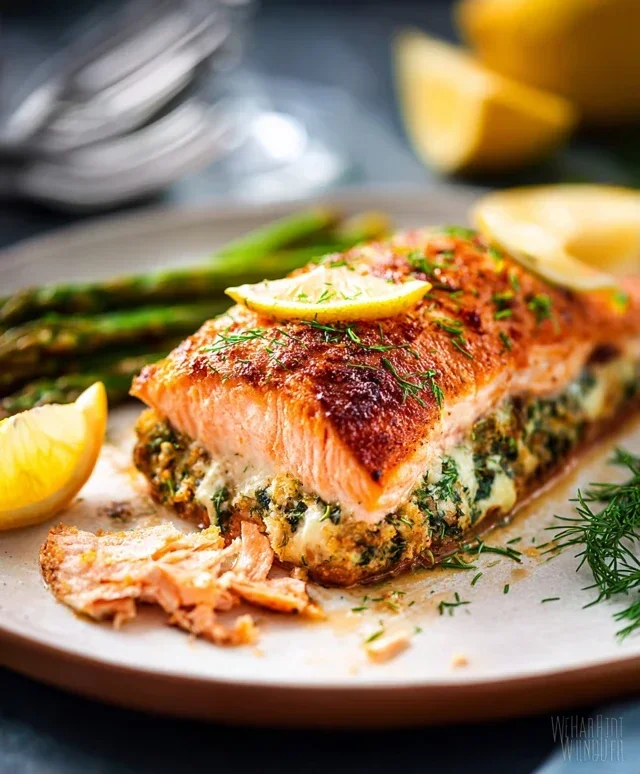 Stuffed Salmon