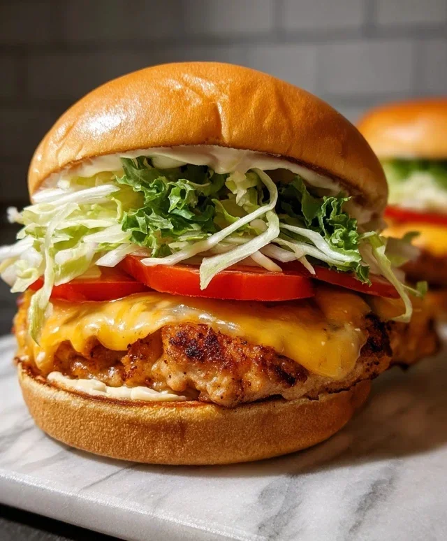 Ground Chicken Smash Burgers