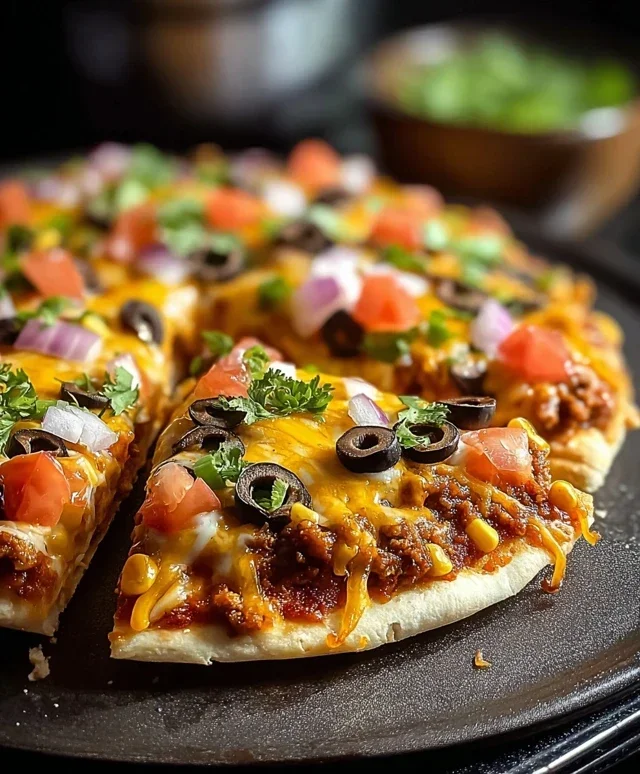 Homemade Mexican Pizza