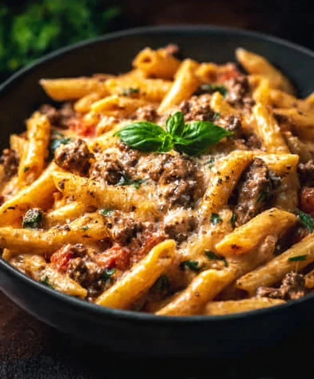 Creamy Beef Pasta