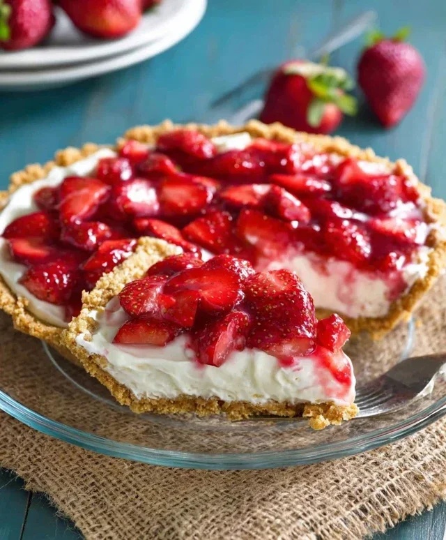 Strawberry Cream Cheese Pie