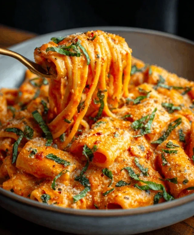 Creamy Tomato Garlic Pasta