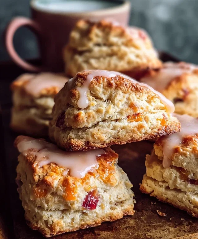 Blood Orange Scones