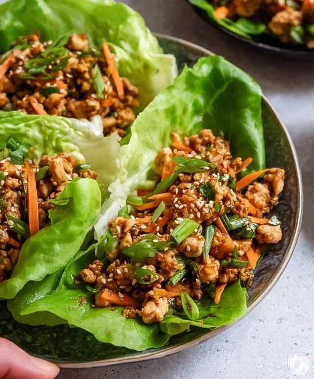 Chicken Lettuce Wraps (PF Chang's Copycat)