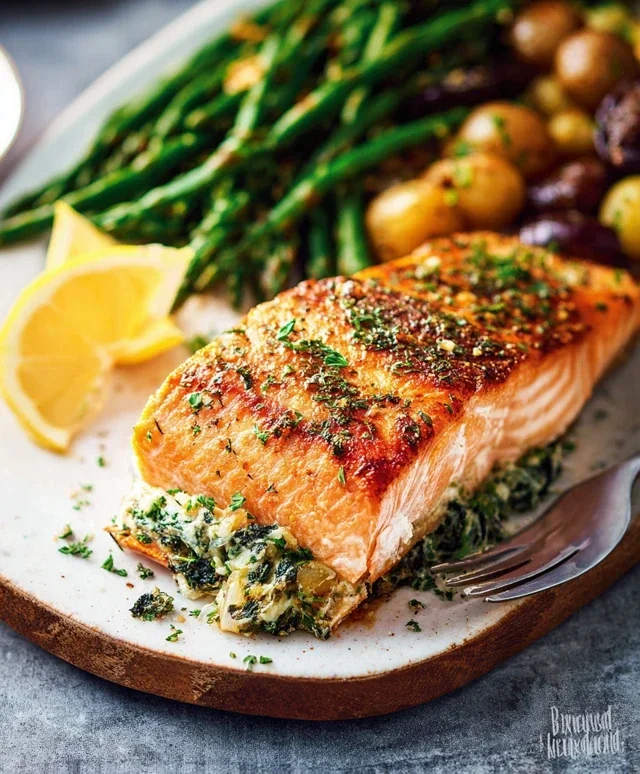 Stuffed Salmon